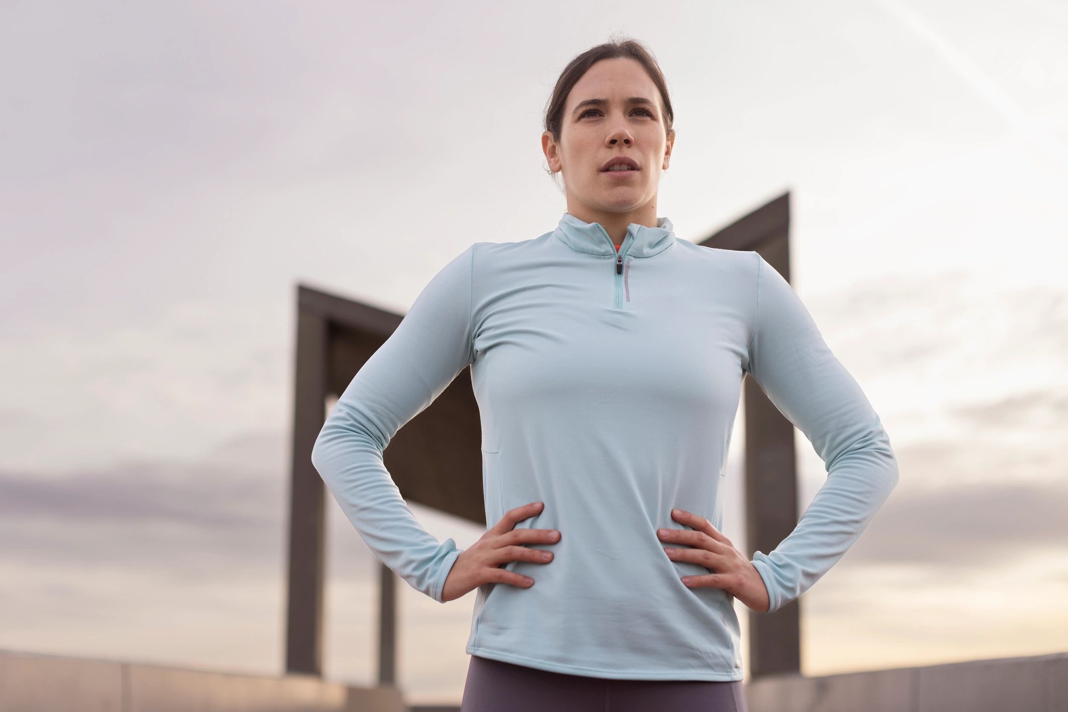 Confident athlete representing the Sporty Active lifestyle